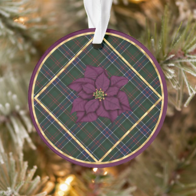 Ornamento Sinclair Hunting Modern Original Scottish Tartan (Árvore)