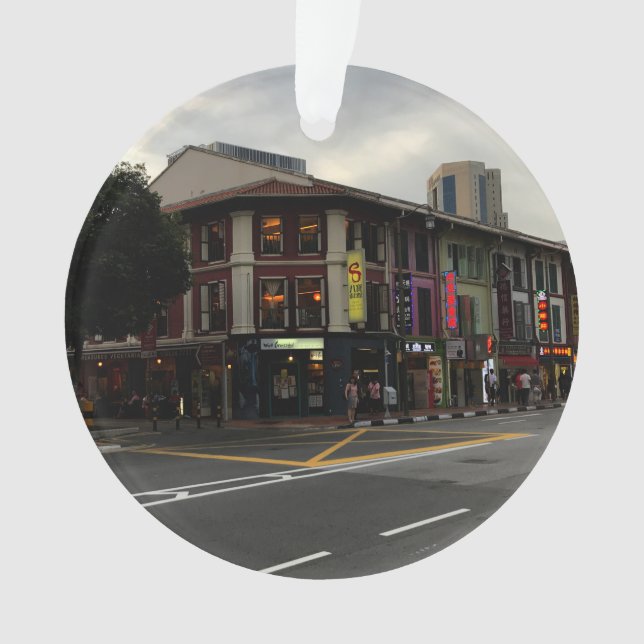 Ornamento Singapura Chinatown nº 1 (Frente)