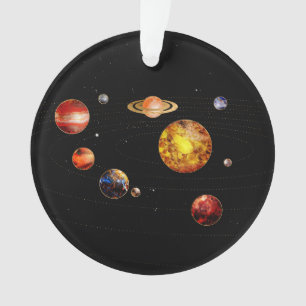 Ornamento Sistema Solar Gemstone