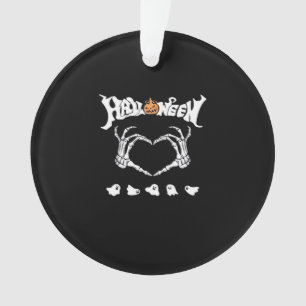 Ornamento Skeleton Hand Com, Design Halloween