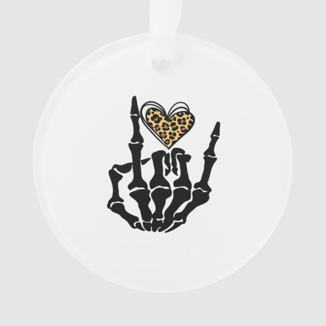 Ornamento Skeleton Heart Hands Classic (Frente)