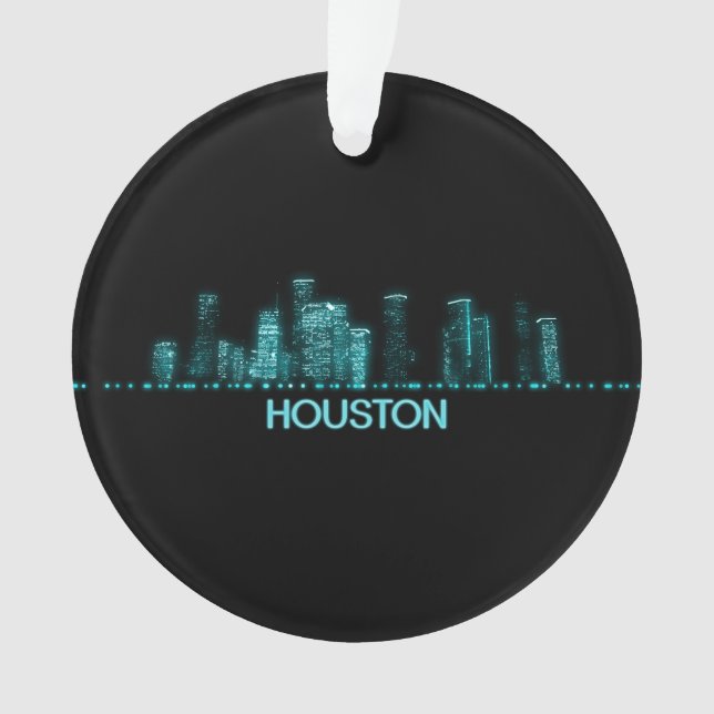 Ornamento Skyline Houston (Frente)