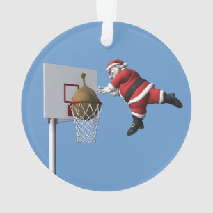 Ornamento Slam Dunk Santa Claus