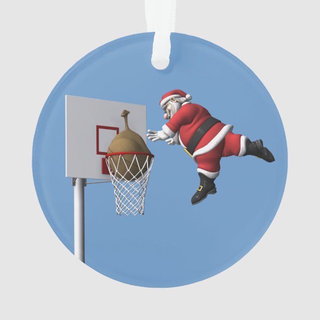 Ornamento Slam Dunk Santa Claus (Verso)