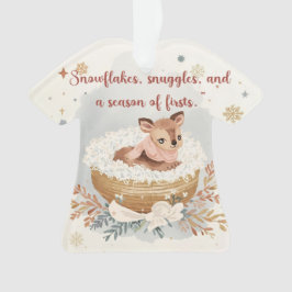 Ornamento Snowflakes, Snuggles & A Season of Firsts