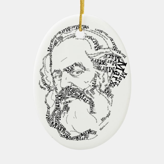 Ornamento Socialista Karl Marx (Frente)