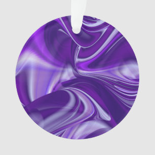 Ornamento Sonhos de Arco-Íris de Flor Roxo