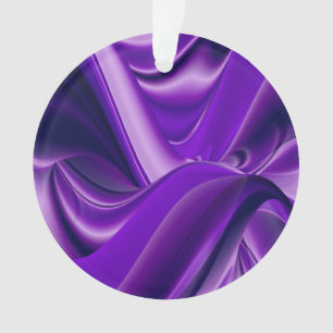 Ornamento Sonhos de Arco-Íris de Flor Roxo
