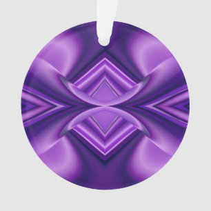 Ornamento Sonhos de Arco-Íris de Flor Roxo