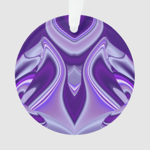 Ornamento Sonhos de Arco-Íris de Flor Roxo