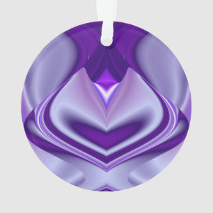Ornamento Sonhos de Arco-Íris de Flor Roxo