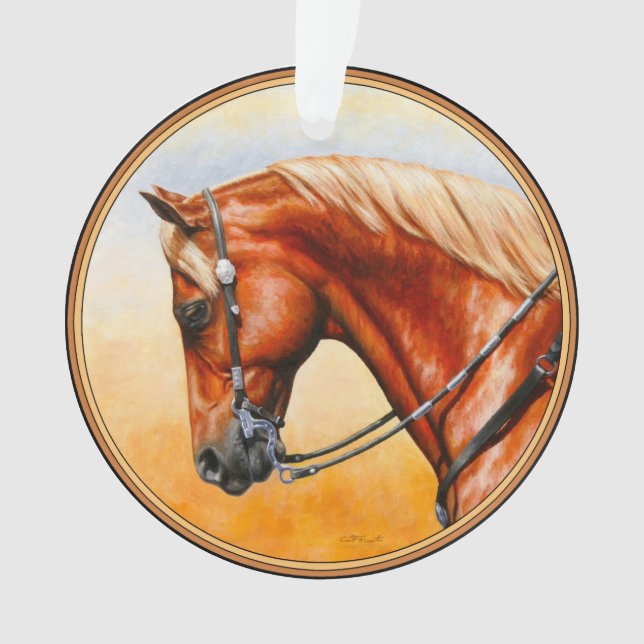 Ornamento Sorrel Western Pleasure Quarter Horse (Frente)