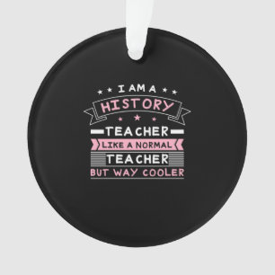 Ornamento Sou Professora De História