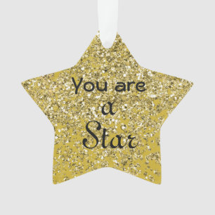 Ornamento Sparkly Hope Star