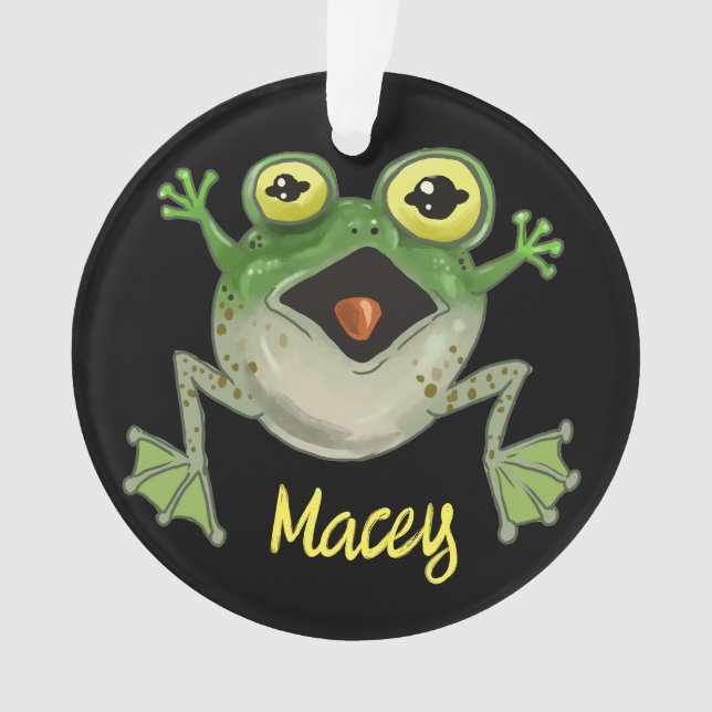 Ornamento Splat! Sapo bobo (Frente)