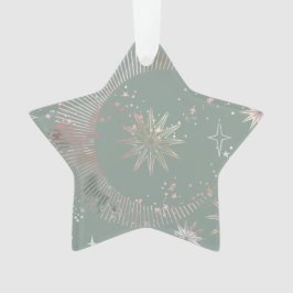 Ornamento Starburst Verde