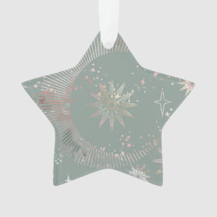 Ornamento Starburst Verde