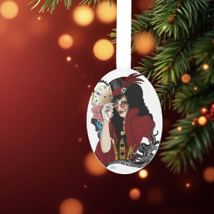 Ornamento Steampunk todo em Red