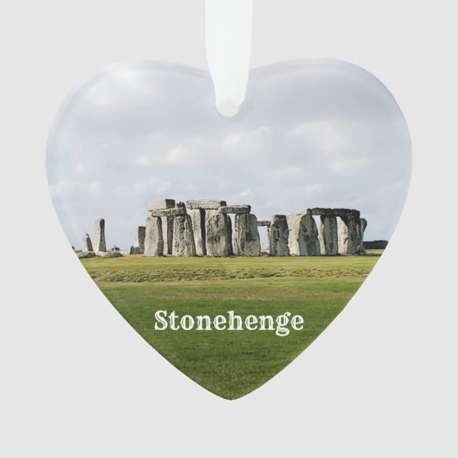 Ornamento Stonehenge England Souvenir Ornament (Frente)