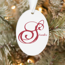 Ornamento "Strader" com Amor ao Vivo