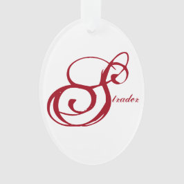 Ornamento "Strader" com Amor ao Vivo