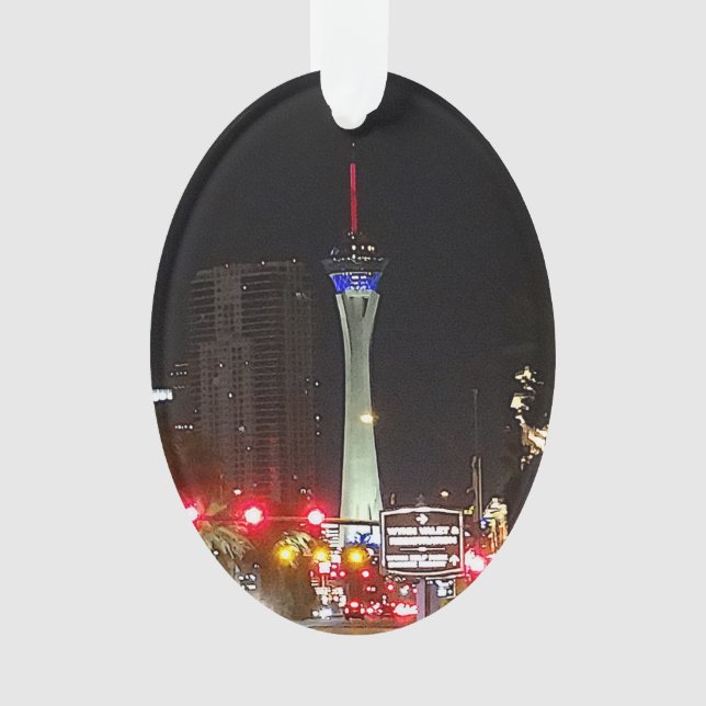 Ornamento Stratosphere Tower Las Vegas #3 Ornament (Frente)