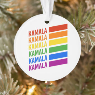 ORNAMENTO STRIPES DE ORGULHO DE KAMALA