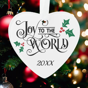 Ornamento Sua Ornação de presentes de Natal w Ano ou Texto