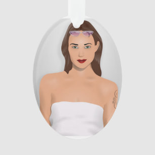 ORNAMENTO SUMMMER GIRL
