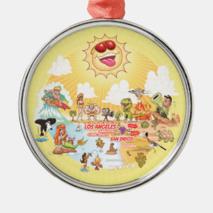 Ornamento Sunshine do Sul da Califórnia