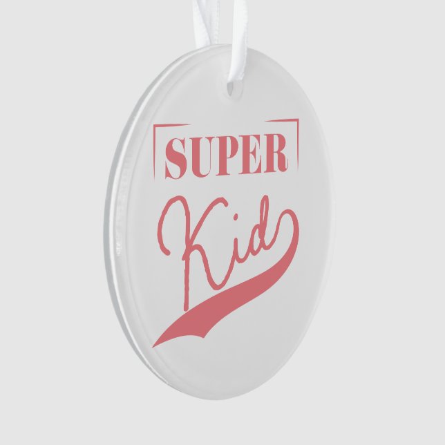 Ornamento Super Kid (Frente)