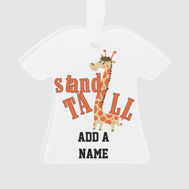 Ornamento Suporte do girafa alto (Frente)