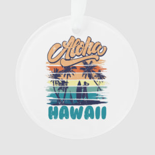 Ornamento Surfe - Aloha Havaí