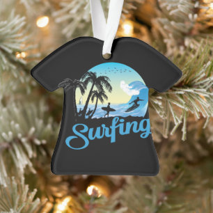 Ornamento surfing Sea Beach
