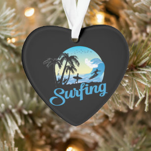 Ornamento surfing Sea Beach