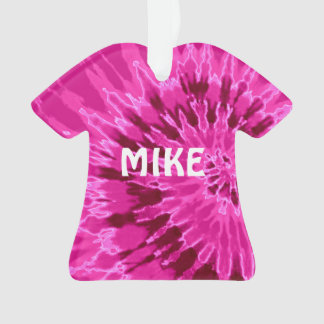 Ornamento T-Shirt Tie Dye Magenta