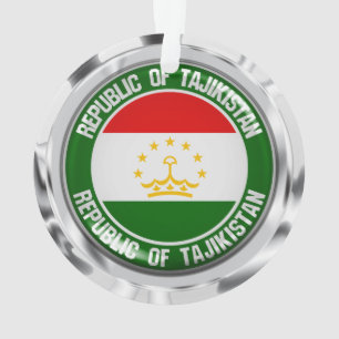 Ornamento Tadjik Round Emblem