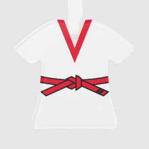 Ornamento Tang Soo Do 1rua Sapo Vermelho Personalizado