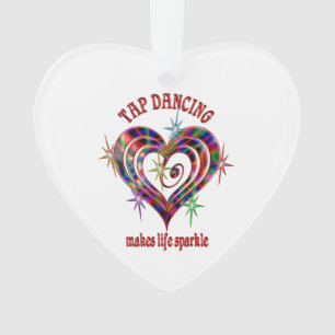 Ornamento Tap Dancing Sparkles