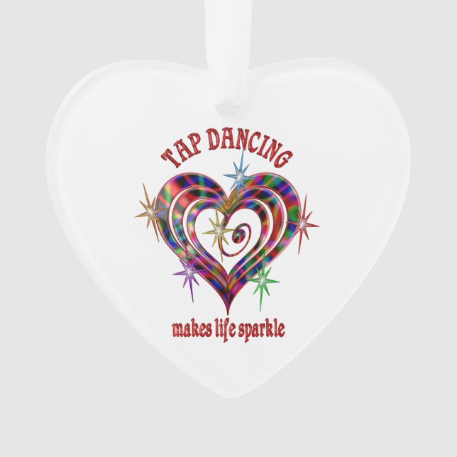Ornamento Tap Dancing Sparkles (Frente)