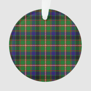 Ornamento Tartan de Reid do clã