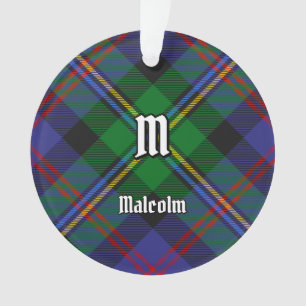 Ornamento Tartan do Clã Malcolm