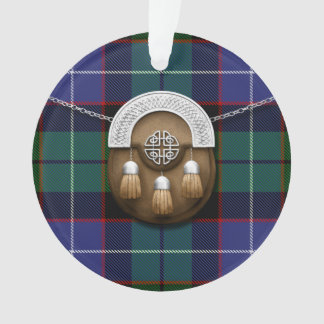 Ornamento Tartan e Sporran de Galbraith