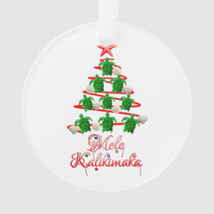 Ornamento Tartarugas marinhas Mele Kalikimaka