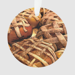 Ornamento Tartes de tarte de maçã