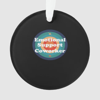 Ornamento Tendência de Colaborador de Ajuda Emocional
