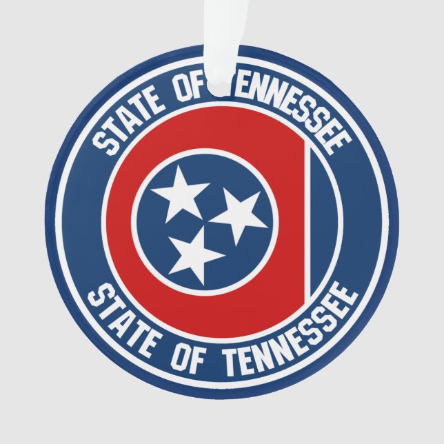 Ornamento Tennessee Round Emblem (Frente)