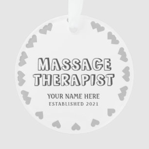 Ornamento Terapista Personalizado