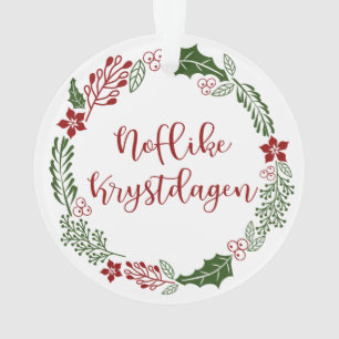 Ornamento Terra de Natal Física, Noflike Krystdagen