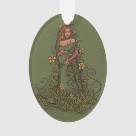 Ornamento Terra Deusa Mãe Druida